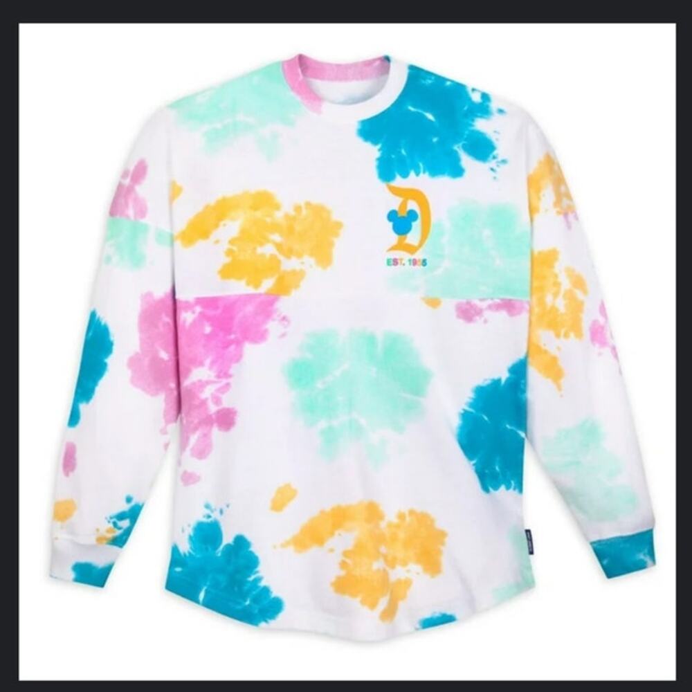 Disney Walt Disney World Tie-Dye long sleeve Spirit Jersey